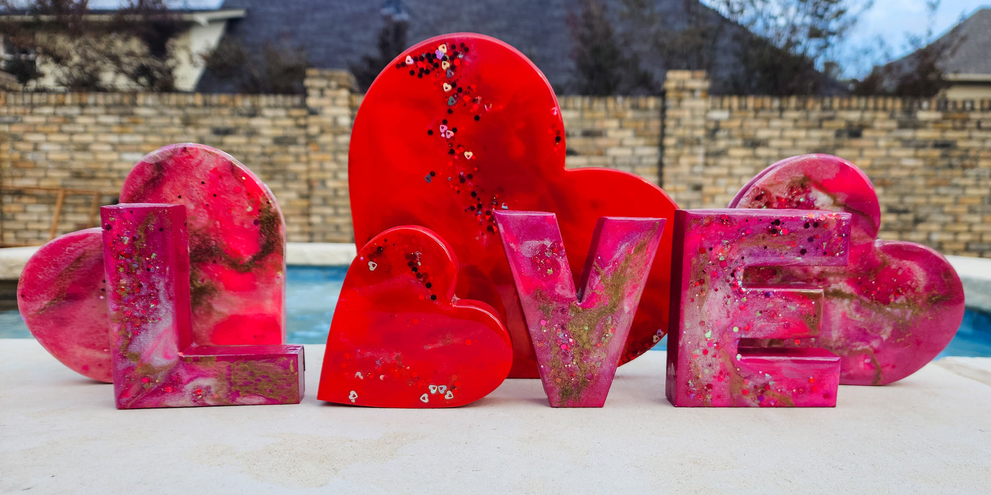 LOVE & Hearts Set #2