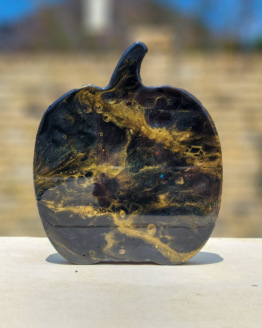 Black & Gold Medium Pumpkin #3