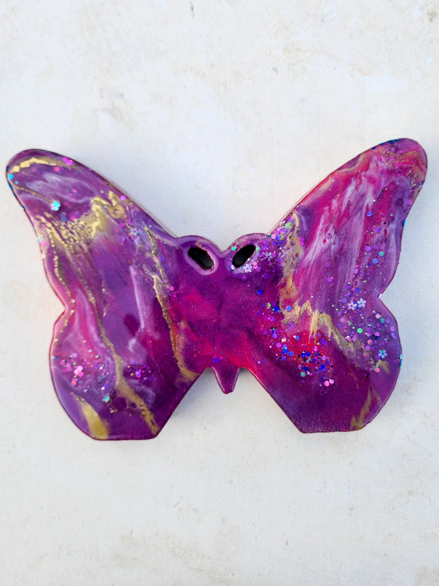 Large Butterfly Pink & Purple